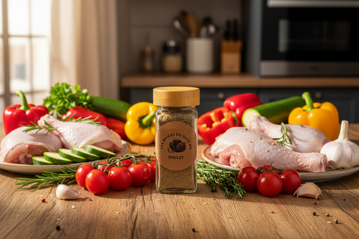 Saveur Poulet Taty Ro – Mélange d'épices artisanal (62 g)